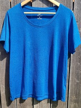 Nike Blue Dri-FIT Short Sleeve Tee